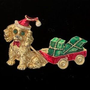 3 Cute Vintage Christmas Brooches